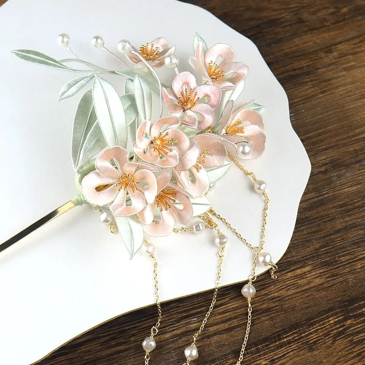 手工diy缠花材料包适合零基础入门新手古风汉服发饰品材料手作品