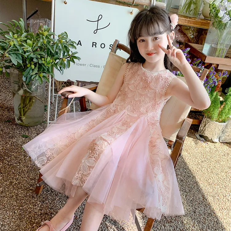 新品巴拉巴拉女童连衣裙夏款2025新款儿童夏季洋气宝宝背心公主裙