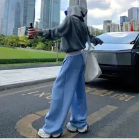 婉君T【香蕉裤】韩系早春阔腿宽松休闲裤LWJ25A1K289