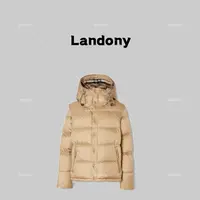 Landony【品质】巴系列24FW纯色可拆卸式衣袖冬季拉链羽绒服