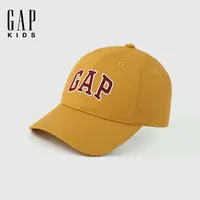 Gap男童2025秋季新款撞色刺绣字母logo儿童装鸭舌帽DR822060