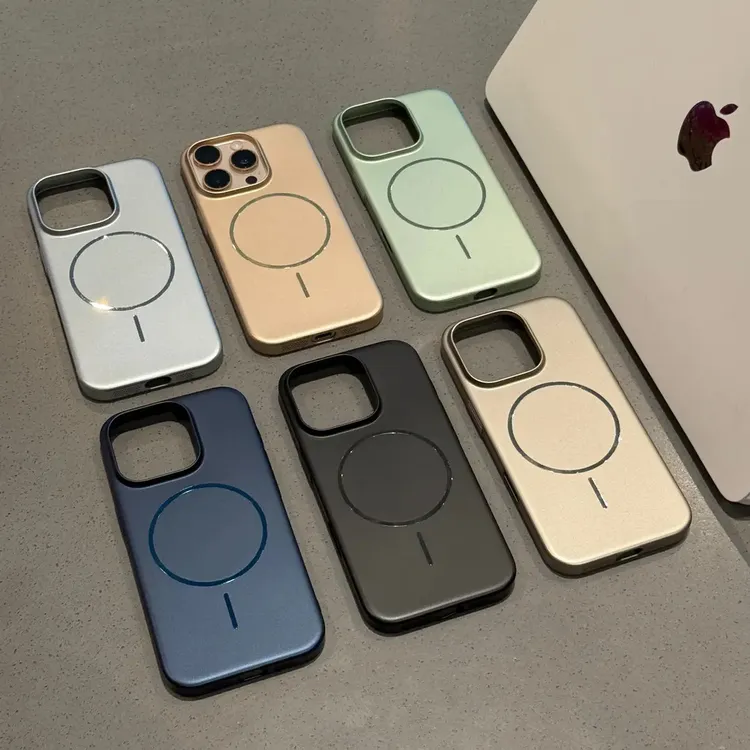 iphone17Pro磨砂磁吸壳适用苹果16/17promax手机壳15/14/13/12