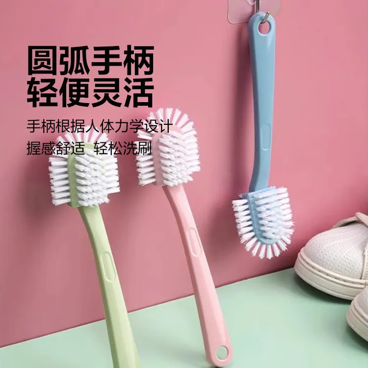 五面鞋刷子多功能家用刷鞋便捷不伤鞋衣洗鞋刷头软硬适中清洁鞋刷