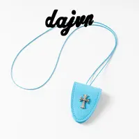 DAJUN大俊 多功能皮革墨镜夹挂绳项链彩色毛衣链