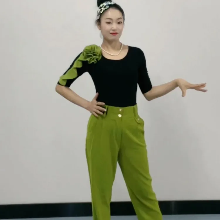 华丝格【阿珠老师】山茶花圆领上衣连体小衫【G】2025