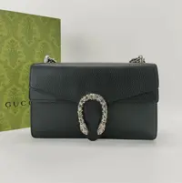 99新 GUCCI/古驰 钻扣酒神中号黑色