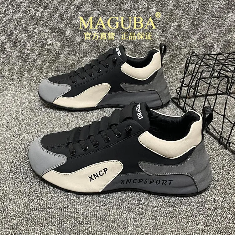 玛古芭老爹鞋男款高级感潮牌厚底增高男鞋秋季百搭潮流韩版休闲鞋