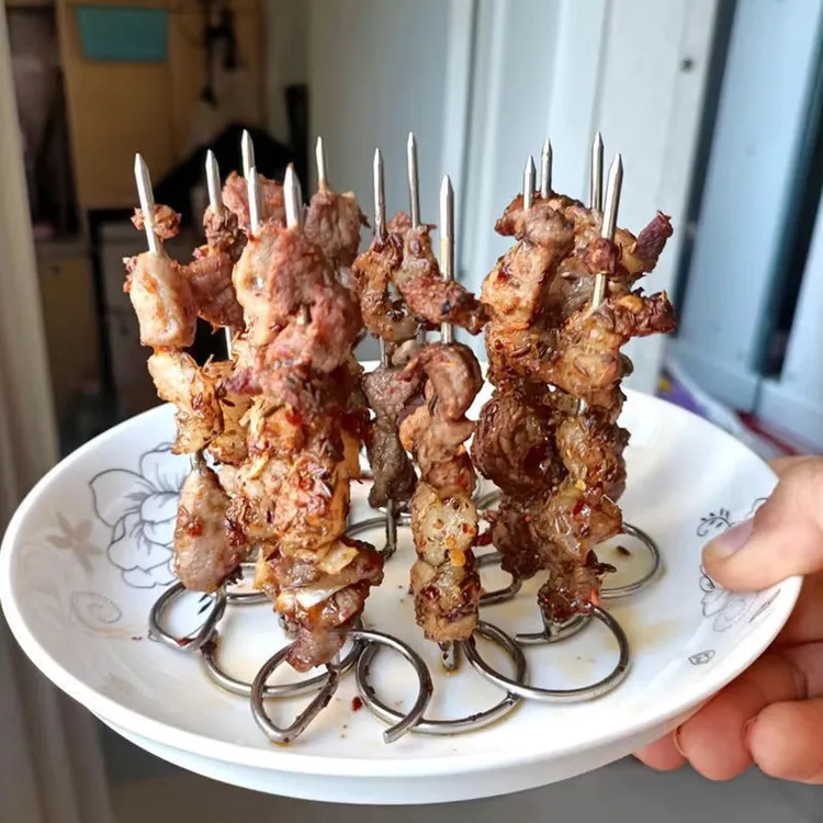 【老必啦！】空气炸锅烤箱烤串签子烤架通用配件不锈钢烧烤架