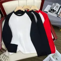 长袖【A50-A98】潮牌新款重磅纯棉T恤男女中大童春秋卡通个性上衣韩