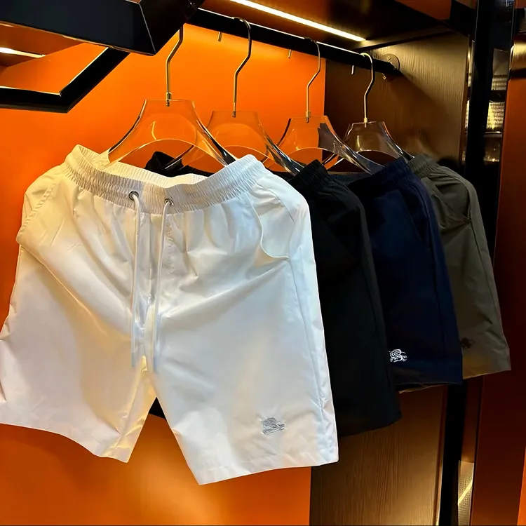 夏季新款男士速干时尚轻奢透气四分裤短裤男百搭休闲裤