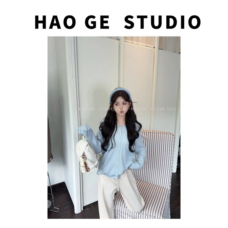 浩哥严选●绒绒细语HGQ5MY3799A全羊毛毛衣预简版日常休闲温柔百搭