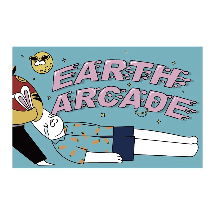 地球娱乐室系列正版授权毛毯 捕获款 卡通可爱兔珑周边潮玩