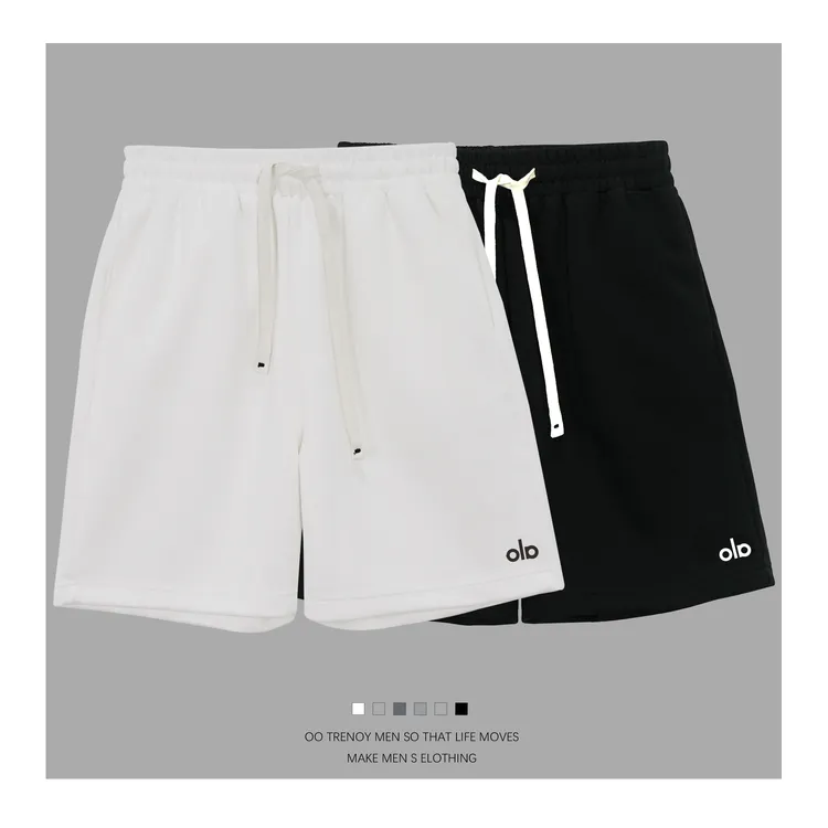 阿泽 新款乐高积木夏季短裤多口袋潮流百搭时尚薄款81778