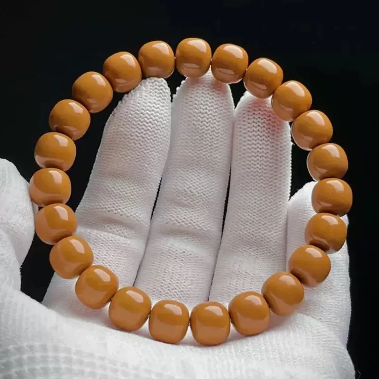 全品猴头老型桶文玩核桃手串老型桶光珠单圈男士盘玩佛珠念珠手链