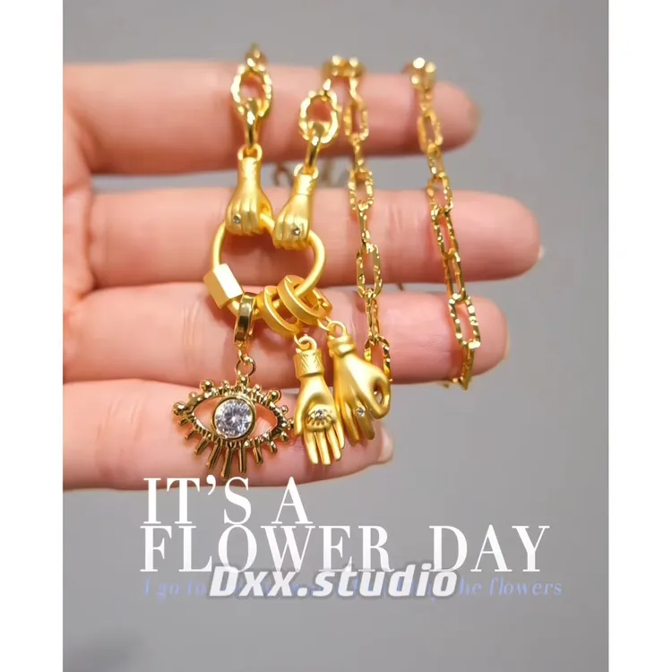 铜合金锆石项链 DXX小晰饰品-新品-项链44933