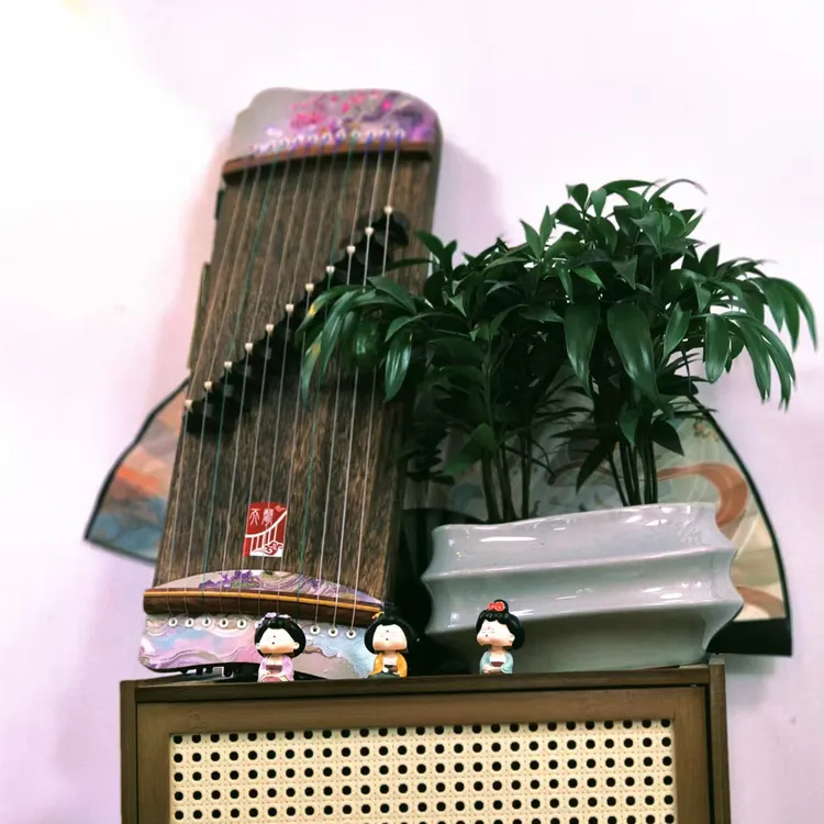 龙凤古筝52cm袖珍小筝11弦