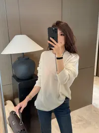 【100%羊毛圆领简约针织毛衫】SY6080