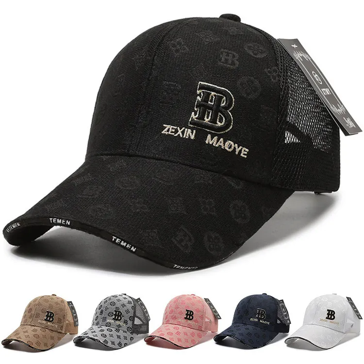 夏季速干透气棒球帽鸭舌帽女防晒帽新款韩版男户外时尚帽子