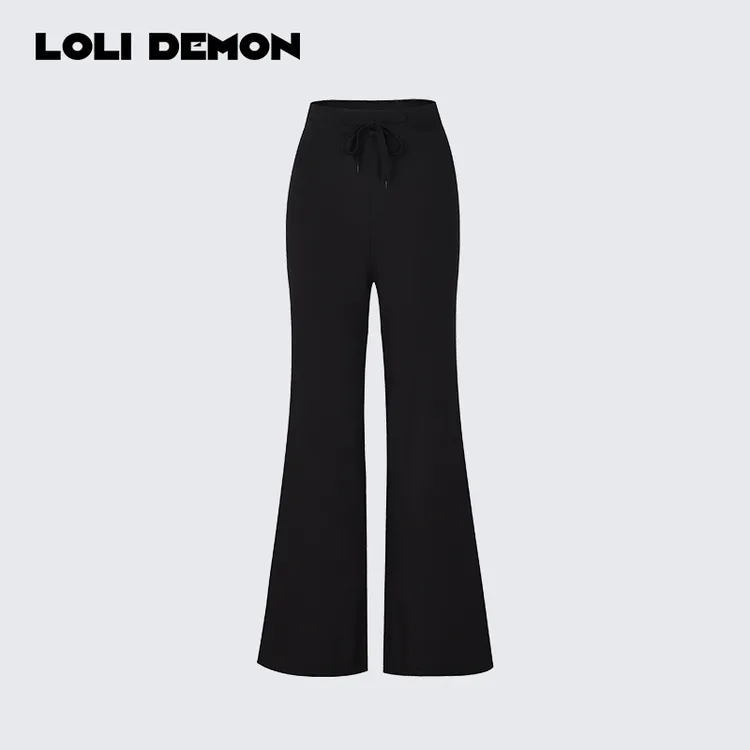 LOLI DEMON纸片人直筒裤  垂感透气面料 直筒设计修饰腿型 TL