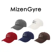 MizenGyre小众设计多色美式复古做旧鸭舌帽棒球帽