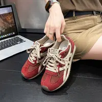 阿甘鞋女早秋新款透气时尚休闲鞋开学季跑步运动鞋百搭秀气显脚小