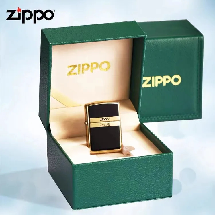 zippo打火机商标起源DIY205常规商务男士送礼防风打火机DYH1X1
