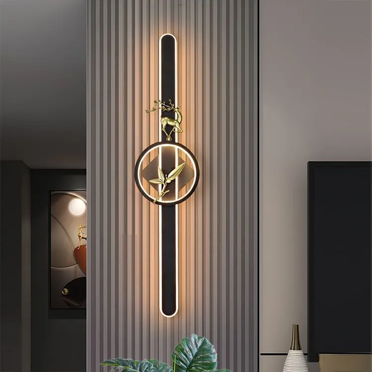 新款创意装饰长条壁灯现代简约北欧客厅沙发卧室背景墙格栅墙壁