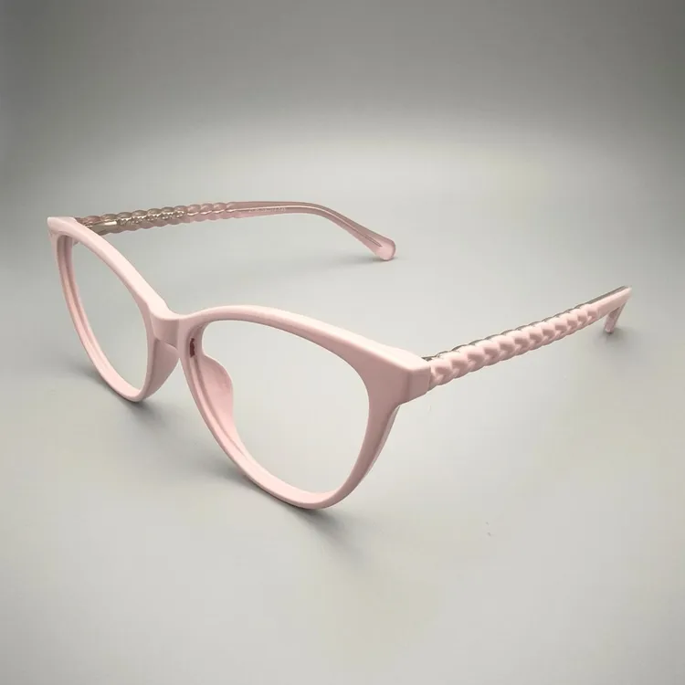 wonsheen小香风大牌老花镜时髦平光镜圆框优雅大牌显年轻时尚2136