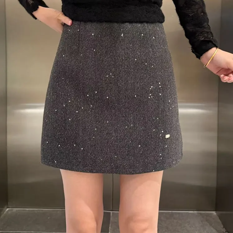 【复古重工半身裙】小允姐姐2025新款气质时尚短裙