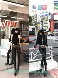 【RUI】显瘦小脚显腿长百搭裤子女D0238