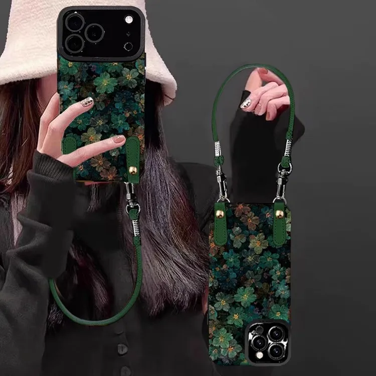 适用苹果17promax手机壳新款iPhone16pro时尚15小众14绿野仙踪