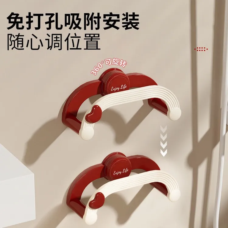 吸盘奶油伸缩脸盆架家用浴室卫生间免打孔收纳置物架省空间收纳架