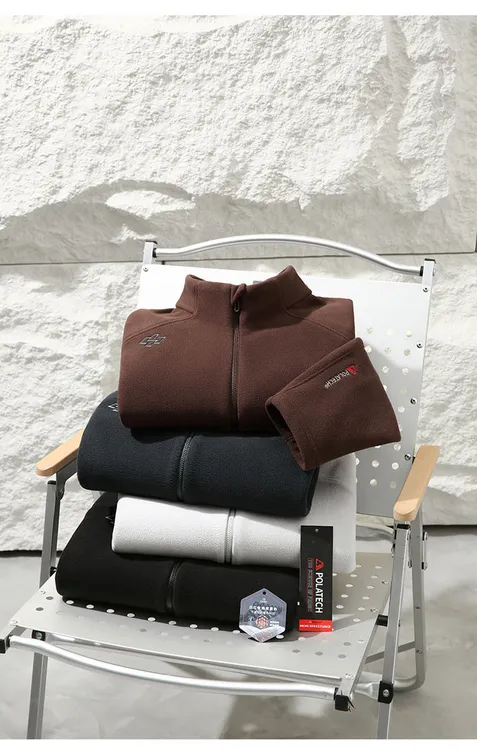 超级好 POLATECH暖绒 男女加厚休闲运动抓绒衣棉衣外套1713