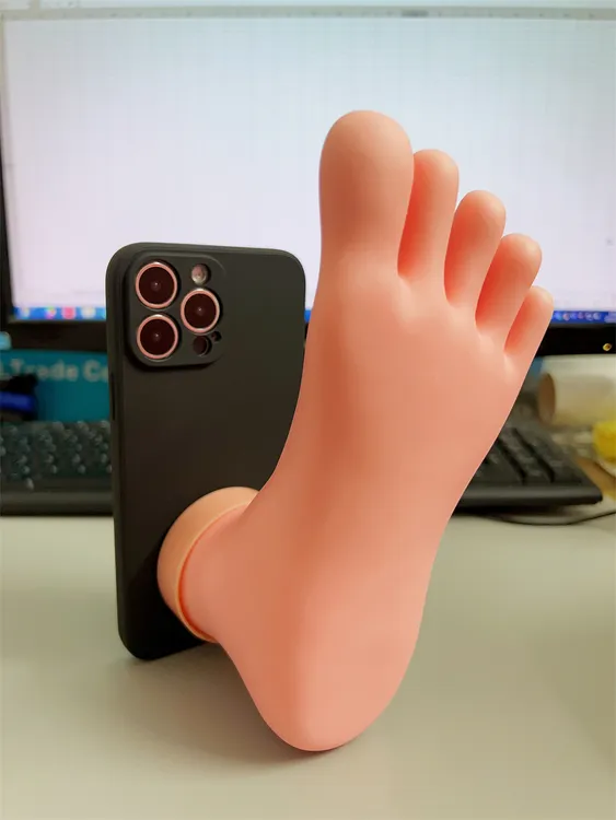 适用任意型号手机壳抽象恶搞玉足大脚丫华为苹果oppo奇葩小米猎奇