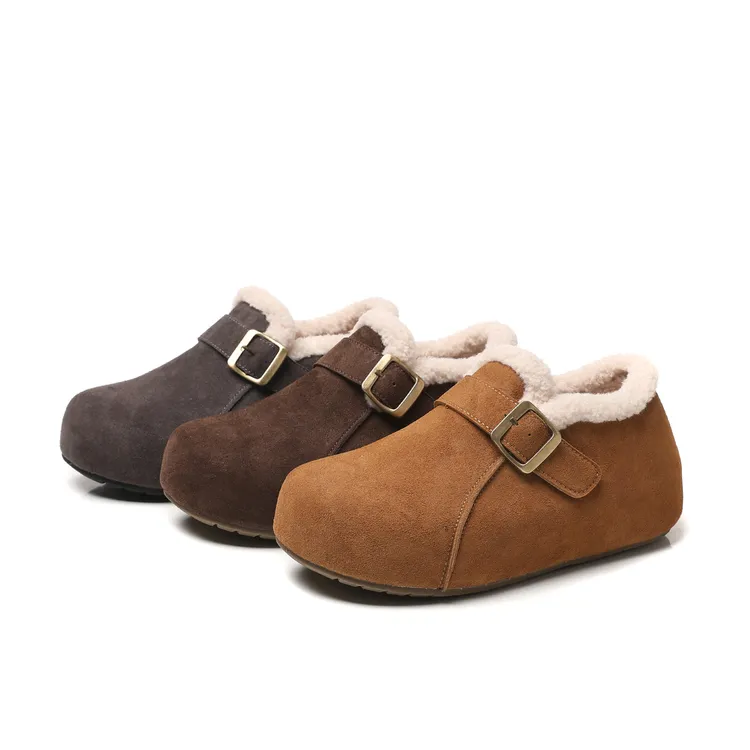 【LAOYUGAODING】冬日暖洋洋！超穿设计感舒适保暖博肯女鞋