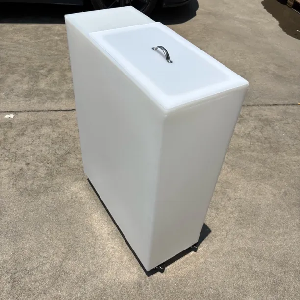 立式塑料水箱长方形卧式翻盖加厚水缸食品级大容量家用困水储水箱