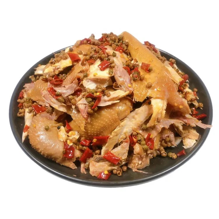 【六妈推荐】椒麻鸡 鲜香麻辣椒麻入味 1袋600克 辽宁发货