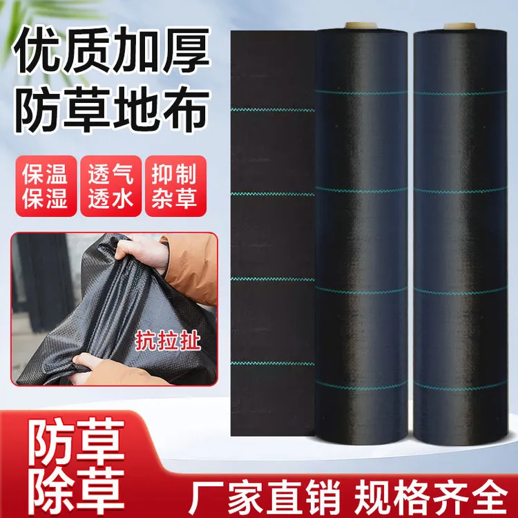 农用防草布除草布耐用果树盖草布地膜抑草布抗老化透气遮草布批发