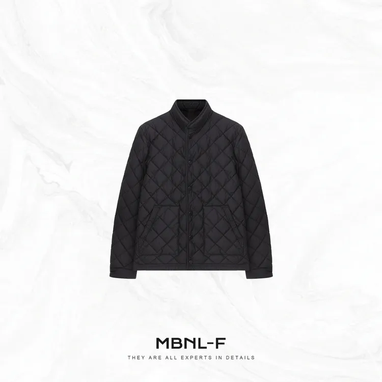 MBNL-F“简欧鹅绒” 经典棱纹绗线90白鹅绒鹅绒服 秦磊XM-XYR3738