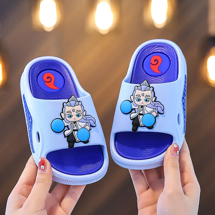 2025夏季新款哪吒拖鞋敖丙拖鞋儿童男童居家软底防滑宝宝男女童