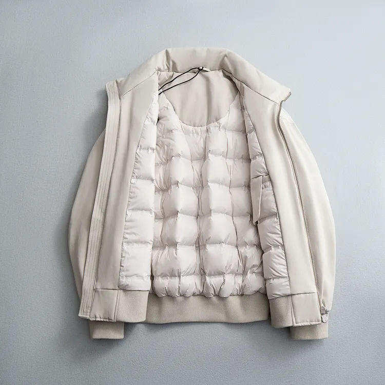 2025新款男士羽绒服外套加厚工装夹克冬季新款潮牌90白鸭绒男装