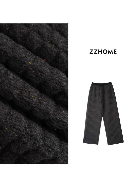 ZOZO HOME ｜量感锁温暖菱格绗线棉裤q172466p