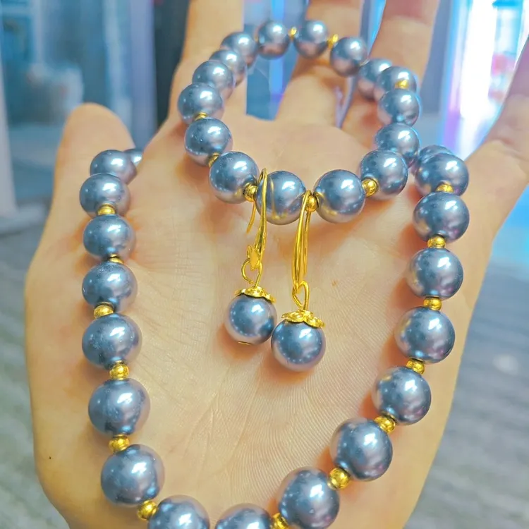 非金属仿珍珠项链 时尚项链