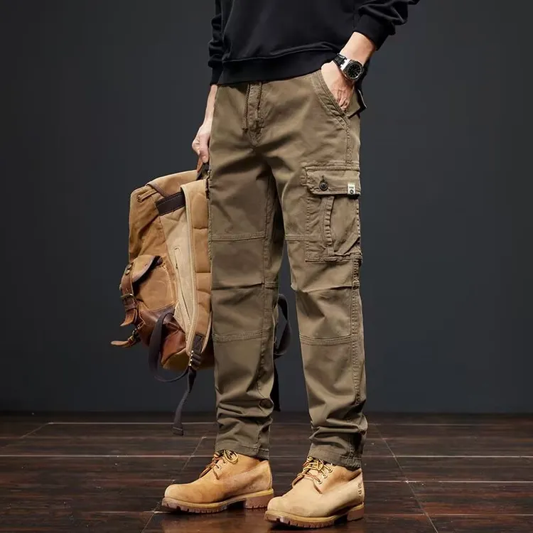 男款工装裤2025新款美式复古男装男士裤子工装裤男款男生工装裤子