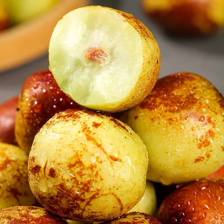 山西大荔冰糖冬枣脆甜多汁现摘新鲜应季水果