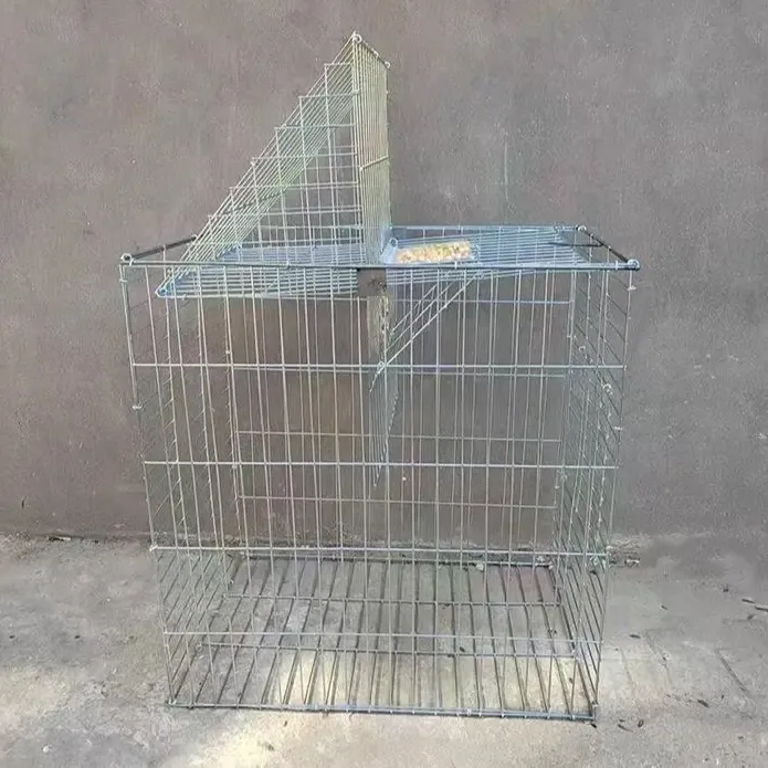 云落鸽笼家用自动旋转笼翻转笼翻板笼加粗鸽子笼养殖场专用商品图