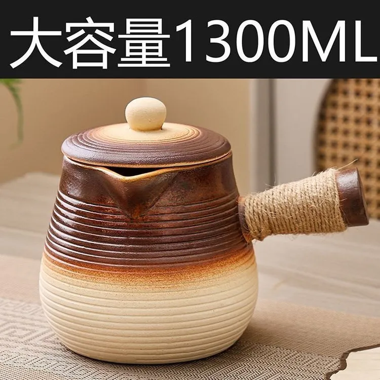 大容量带盖罐罐壶围炉煮茶壶烤奶茶套装可干烧花草茶陶壶功夫茶具
