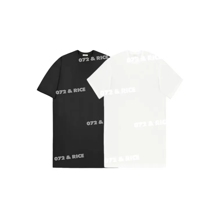 072 & RICE【悟空TEE】100新疆长绒棉 夏季圆领大版T恤 Z-32NB409