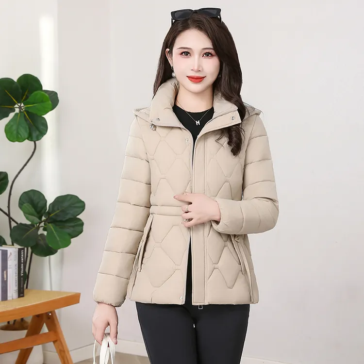 中年妈妈装棉服外套短款秋冬厚款棉衣时尚保暖大码小个子修身棉袄