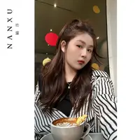 楠序源子微胖女装 出游服装女大码显瘦连衣裙秋季气质裙子YZ35222
